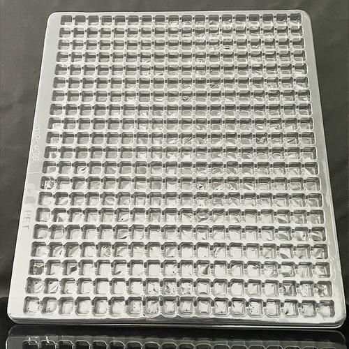 內格長13*寬12*高12 電子產品吸塑托盤現(xiàn)貨 pet包裝內托工廠供應