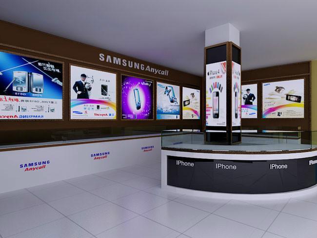 供應北京展柜制作北京鴻卓展柜手機展示柜電子產品展柜